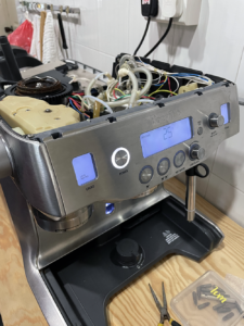 Stripped down Breville Oracle Coffee Machine